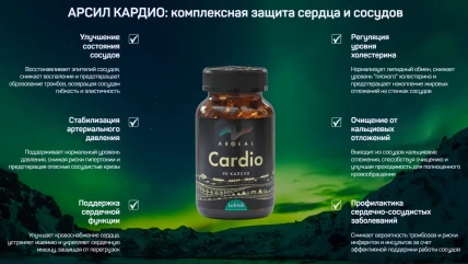 Арсил Кардио — Показания к применению