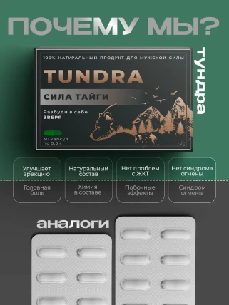 Тундра — Преимущества