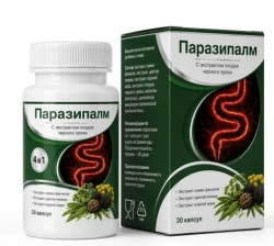 Смесь пищевая сухая «Паразипалм», капсулы, 30 шт. в банке