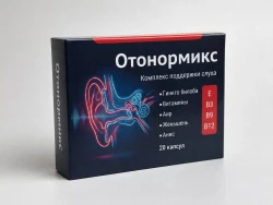 Концентрат пищевой на основе растительного сырья «Отонормикс» (Otonormix), капсулы, 20 шт.